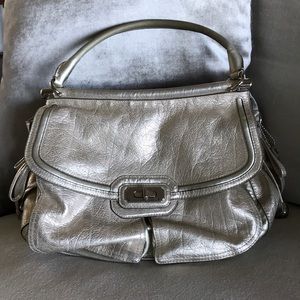 Champagne Gold Coach Bag